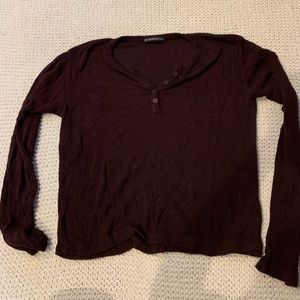 Brandy Melville Henley Sweater